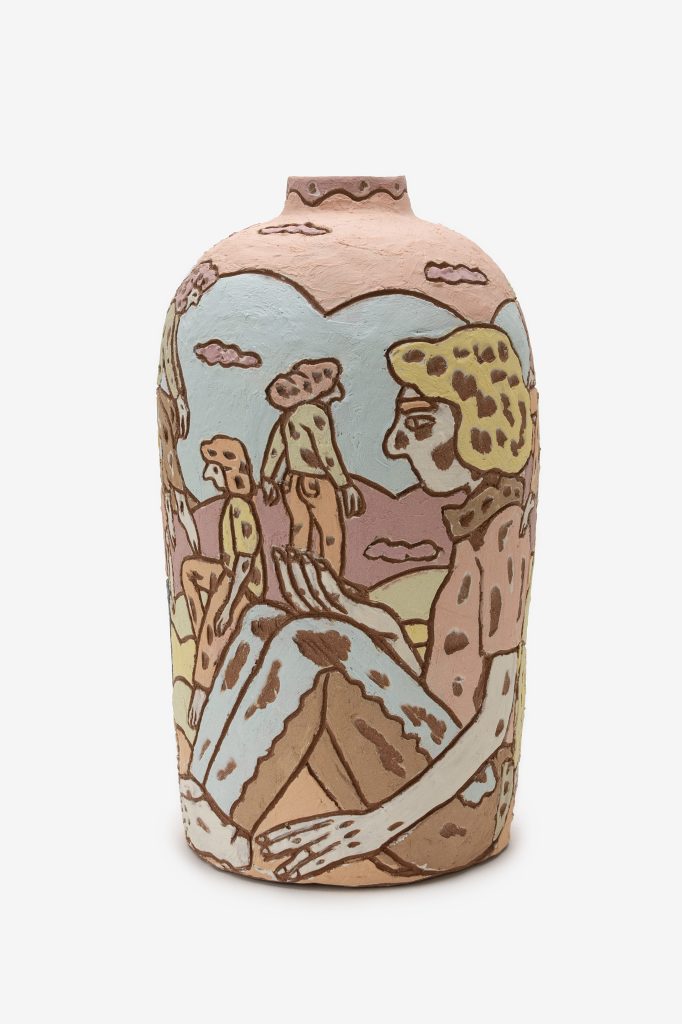 Les acrobates - ceramic - Laure Masson