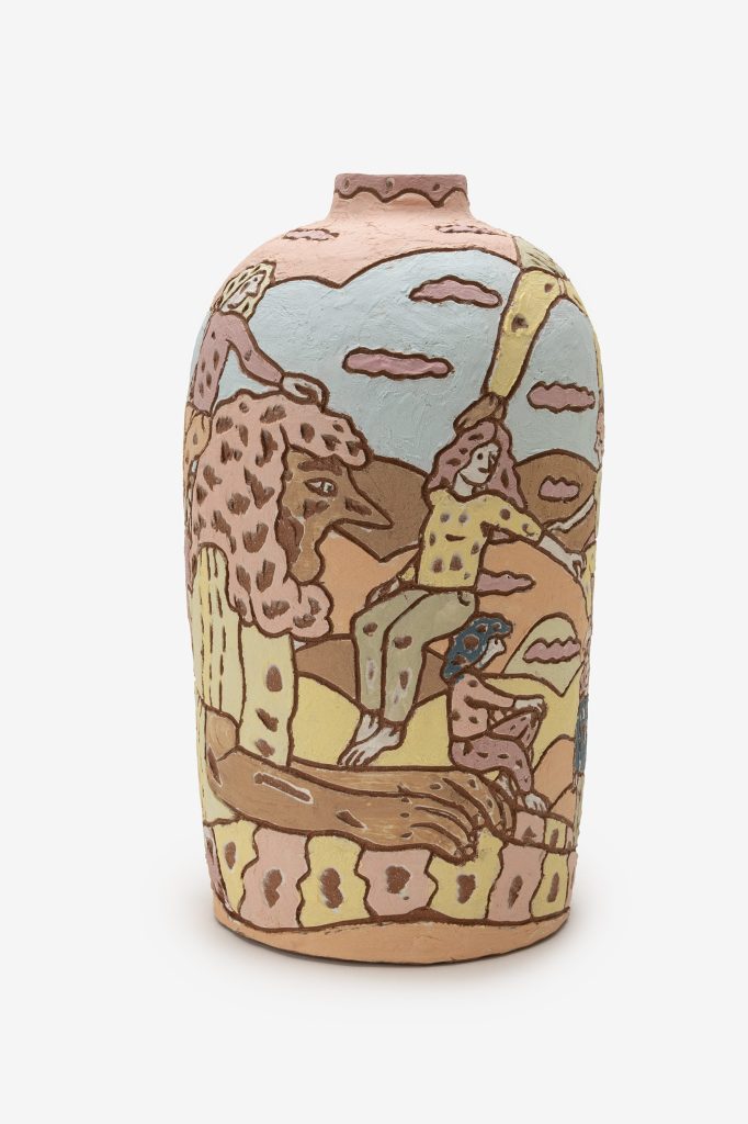 Les acrobates - ceramic - Laure Masson